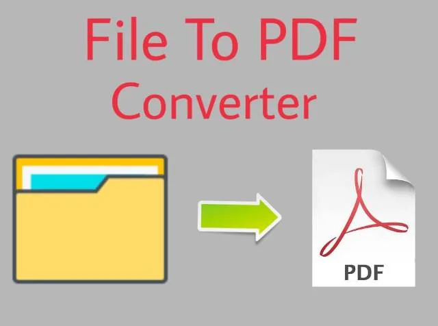 File ko PDF me Convert kaise kare