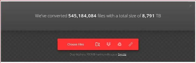 Choose files Convert to PDF format.