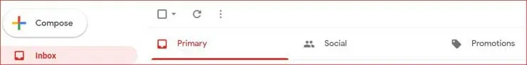 Compose icon in Gmail interface.