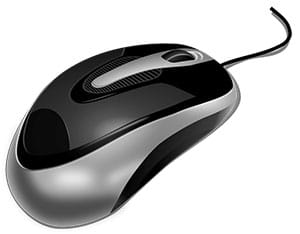 wired optical mouse