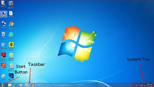 desktop user interface