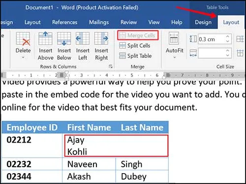 merge-cells-in-wordtable