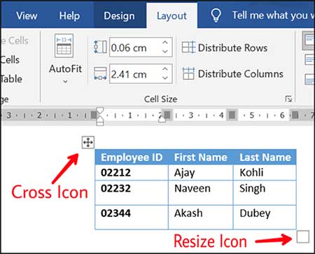 resize-word-table