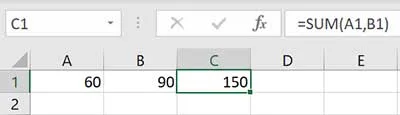 Excel SUM Function
