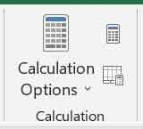 Calculation Group in Formulas Tab