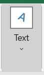 Text Group in Excel Insert Tab