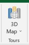 Tours Group in Microsoft Excel Insert Tab