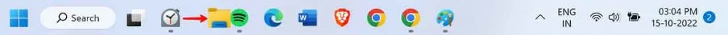 Move Icons on Taskbar
