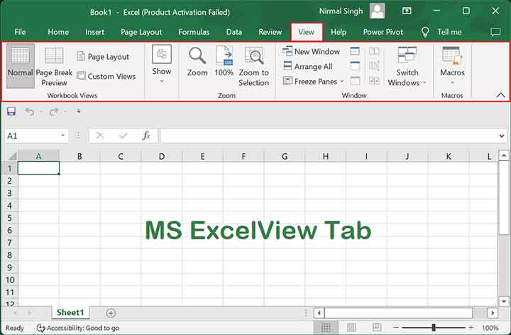 ms-excel-view-tab-use-2023