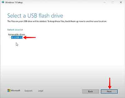 Pendrive Ko Bootable Kaise Banaye Media Creation Tool Step7