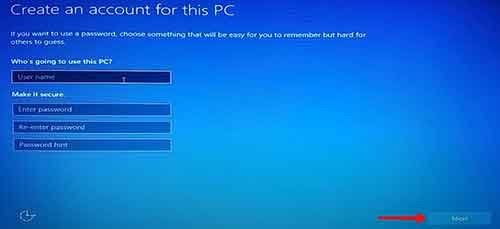 Windows10 Installation Step15