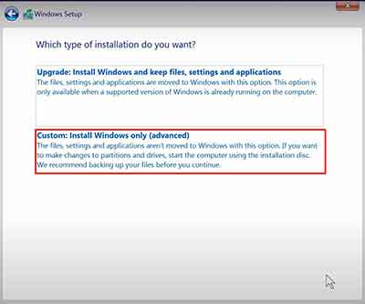 Windows10 Installation Step6