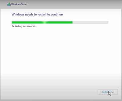 Windows10 Installation Step9