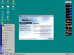 Windows 98 Interface
