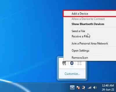 pc windows 7 me bluetooth kaise on kare