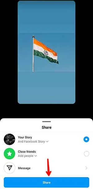 Instagram Par Story Kaise Dale Step7